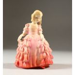 A ROYAL DOULTON FIGURE "ROSE", HN1368, designed by L. HARRADINE, Issued 1930. 4.5ins (11.4cms)