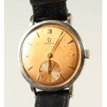 A 1930'S OMEGA WRISTWATCH.