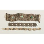 INDIAN FILIGREE BRACELET and two others (3)