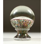 A GOOD MILLEFIORI WIG STAND. 12cm high.