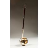 A GEORGE III TODDY LADLE. London 1807. Maker: T.C.