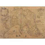 Richard Blome (1660-1705) British. "A Generall Mapp of Asia", Map, 15.5" x 21.75".