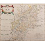 Robert Morden (c. 1650-1703) British. "Gloucester Shire [sic]", Map, 13.75" x 16.5".