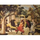 Carel Weight (1907-1997) British. "Allegro Strepitoso", Print, Signed, Inscribed and Numbered 196/