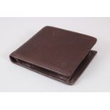A MULBERRY LEATHER WALLET, in original box.