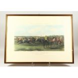 AFTER J. F. HERRING Colour Print. RACING PLATE 2. Engraved by HARRIS & SUMMERS.