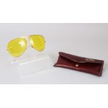 A PAIR OF ZEISS UMBRAL SUNGLASSES, in original case.