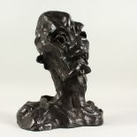 AFTER O. GUTFREUND (1889-?) "DON QUIXOTE". Signed GUTFREUND. 32cms high.