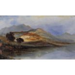 19th Century English School. "On The Derwent, Scotland", Oil on Card, 7" x 12", and a companion