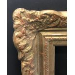 20th Century English School. A Gilt Composition Frame, with Swept Corners, 13.75" x 10.75" (