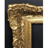 20th Century English School. A Gilt Composition Frame, with Swept Centres and Corners, 24" x 20",