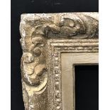 20th Century French School. A Carved Wood Painted Frame, 21.5" x 18.25" (rebate).