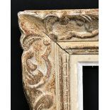 20th Century English School. A Carved painted Frame, 18" x 15" (rebate).