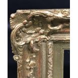 20th Century English School. A Gilt Composition Frame, with Swept and Pierced Centres and Corners,