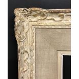 20th Century English School. Carved Wood Painted Frame, 29" x 21.5" (rebate), excluding slip 39" x