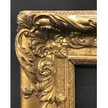 19th Century English School. A Gilt Composition Frame, with Swept Corners, 16.25" x 11.25" (