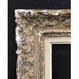 20th Century French School. A Carved Wood Painted Frame, 21" x 18" (rebate).