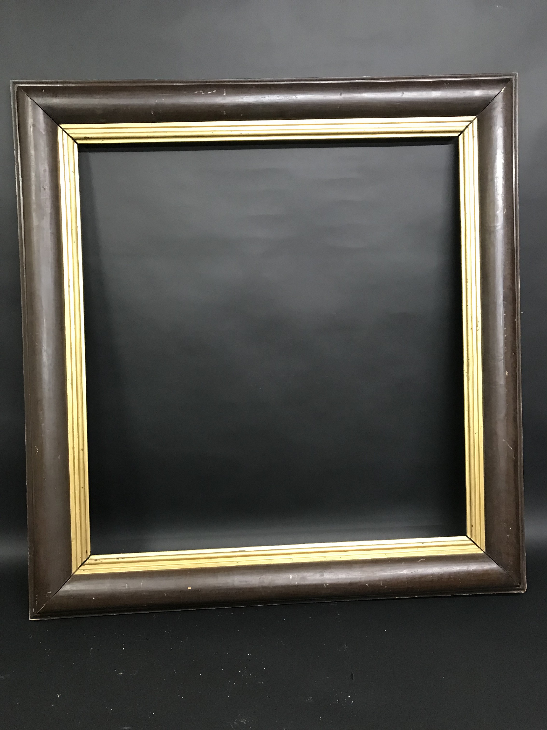 Late 19th Century European School. A Dark Wood Frame, with gilt slip, 44" x 41" (rebate). - Image 2 of 3