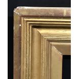 19th Century English School. A Gilt Composition Frame, 11" x 7.25" (rebate).