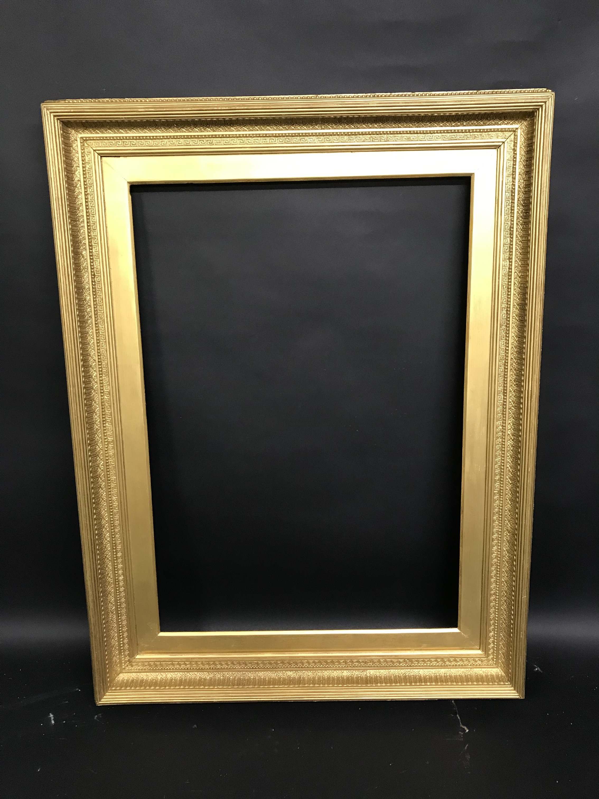 19th Century English School. A Gilt Composition Frame, 35.5" x 24.5" (rebate). - Image 2 of 3
