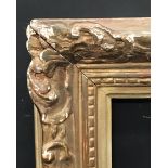 20th Century French School. A Carved Giltwood Frame, 21.5" x 18" (rebate).