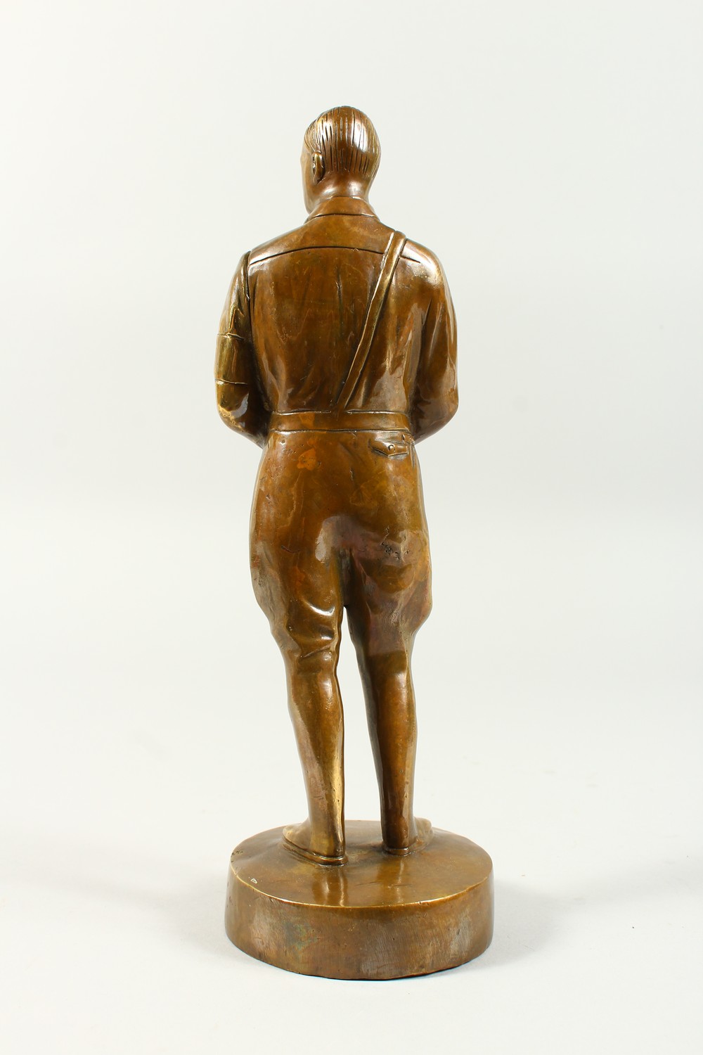 A BRONZE OF HITLER. 11ins high. - Image 2 of 2