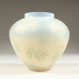 A LALIQUE VASE "ESTEREL", CIRCA. 1924. Etched R. Lalique, France, No. 941. 6ins high.