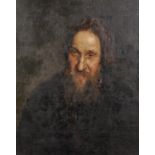 Attributed to Tatyana Tolstoy (1864-1960) Russian. After Ilya Repin (1844-1930) Russian. Portrait of