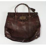 A LARGE MULBERRY BAG.
