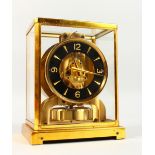 A LECOULTRE & CIE SWISS ATMOS CLOCK, No. 91239. 9ins high.