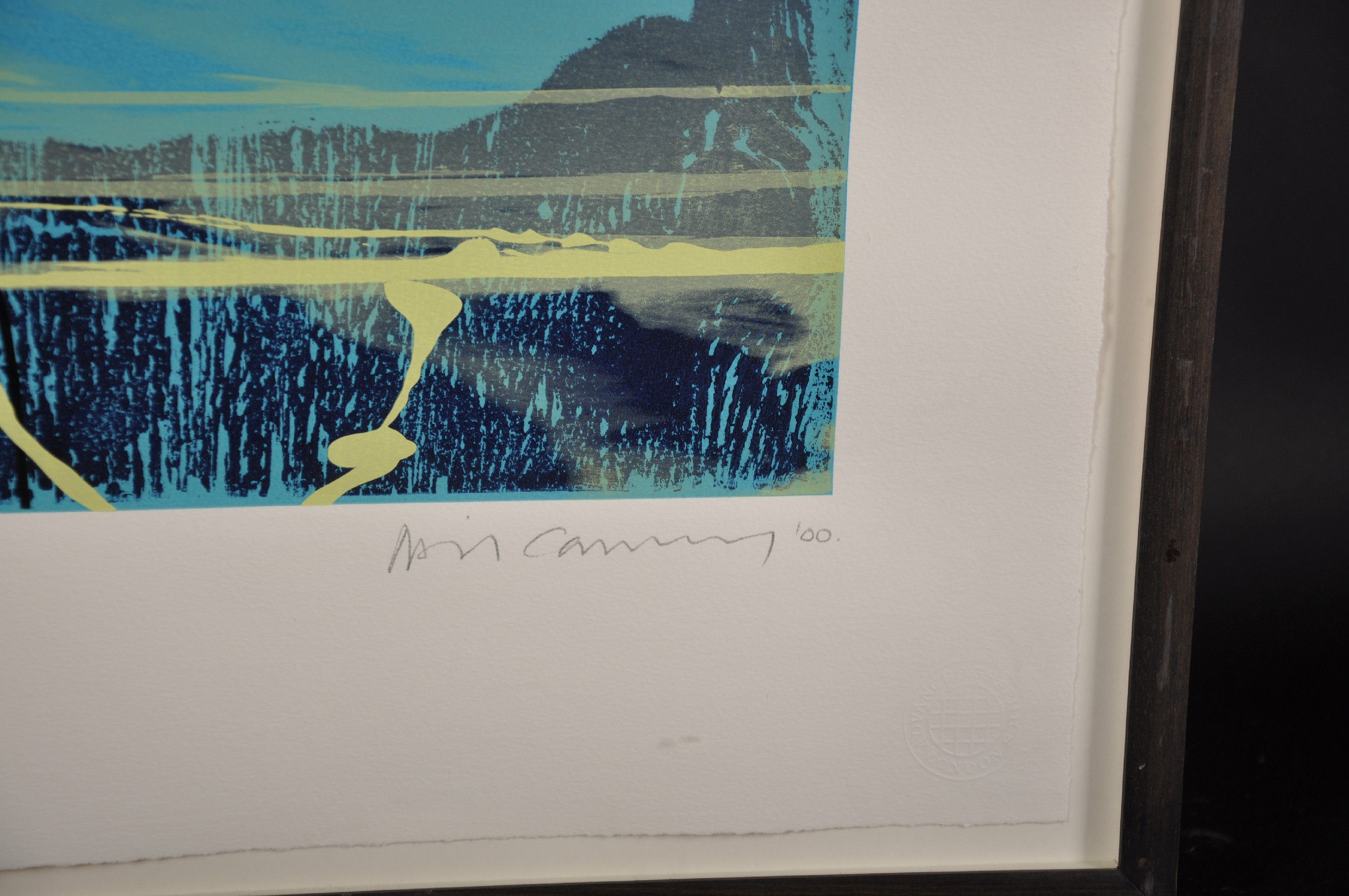 Neil Canning (1960- ) British. "Voyage I", Screenprint, Signed, Inscribed, Dated '00, and Numbered - Image 4 of 5