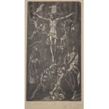 D. Margaret Bryan (19th - 20th Century) British. 'The Crucifixion', after El Greco, Woodcut, Signed,