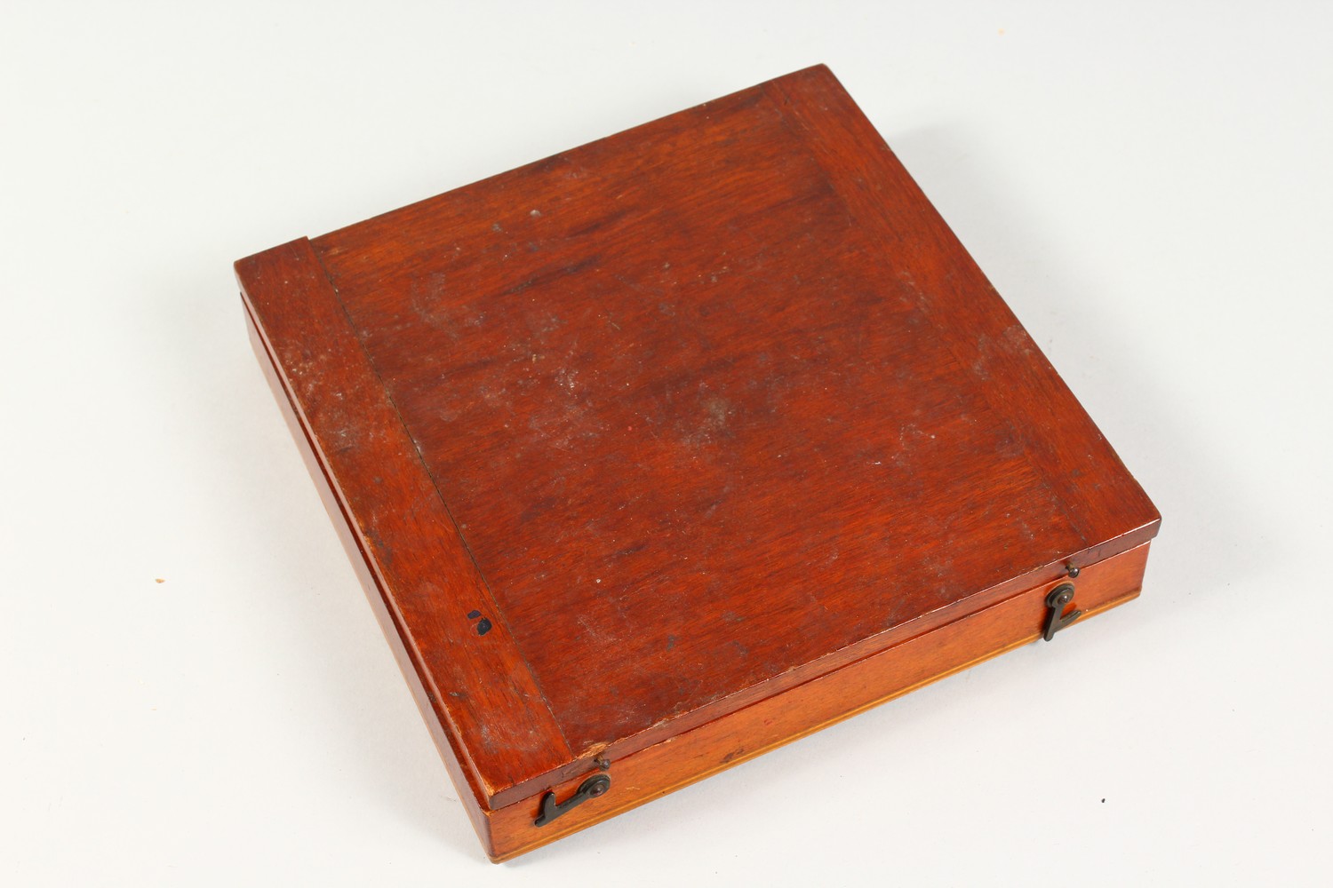 STANLEY, LONDON, a mahogany cased large compass. Compass: 7ins diameter. - Image 3 of 3