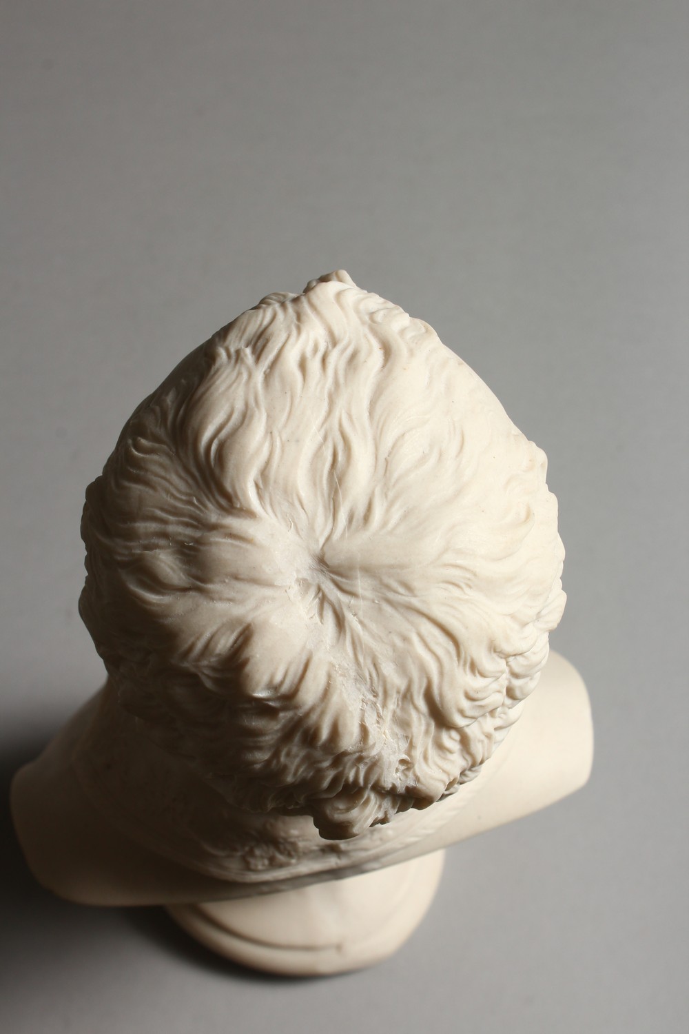 A PARIAN WARE STYLE BUST OF NAPOLEON. 10.5ins high. - Image 10 of 11