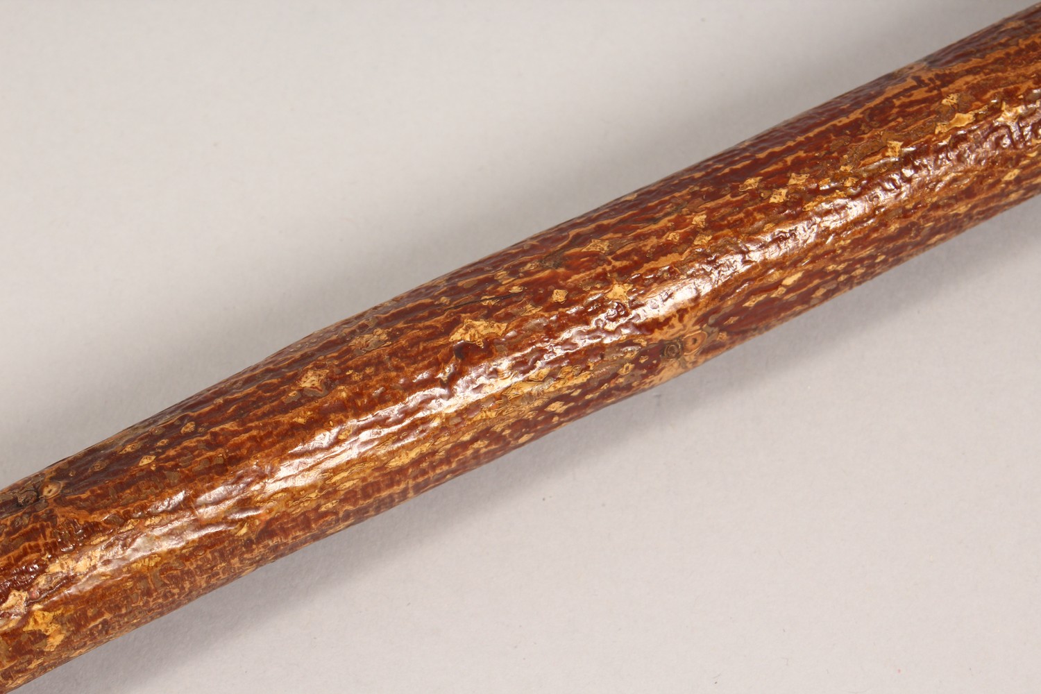 A WALKING STICK, with carved and painted pheasant head handle. 49ins long. - Image 8 of 9