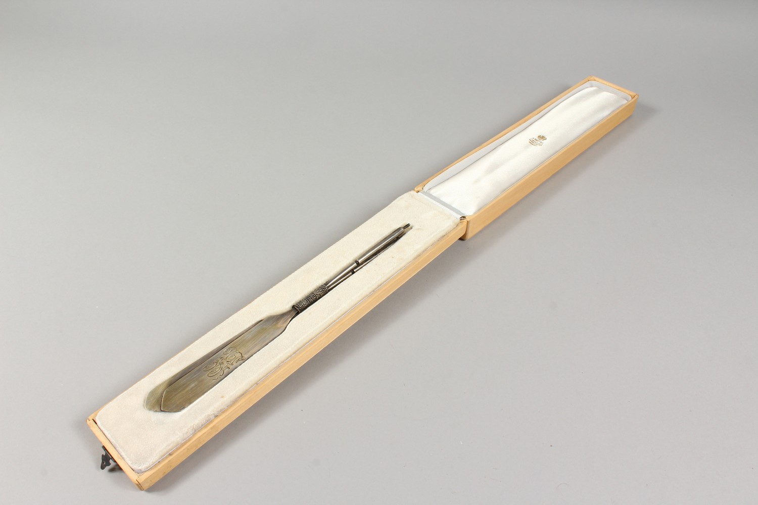 AN UNUSUAL RUSSIAN SILVER LETTER OPENER, modelled as a pair of oars, boxed. 9.5ins long. - Image 11 of 13