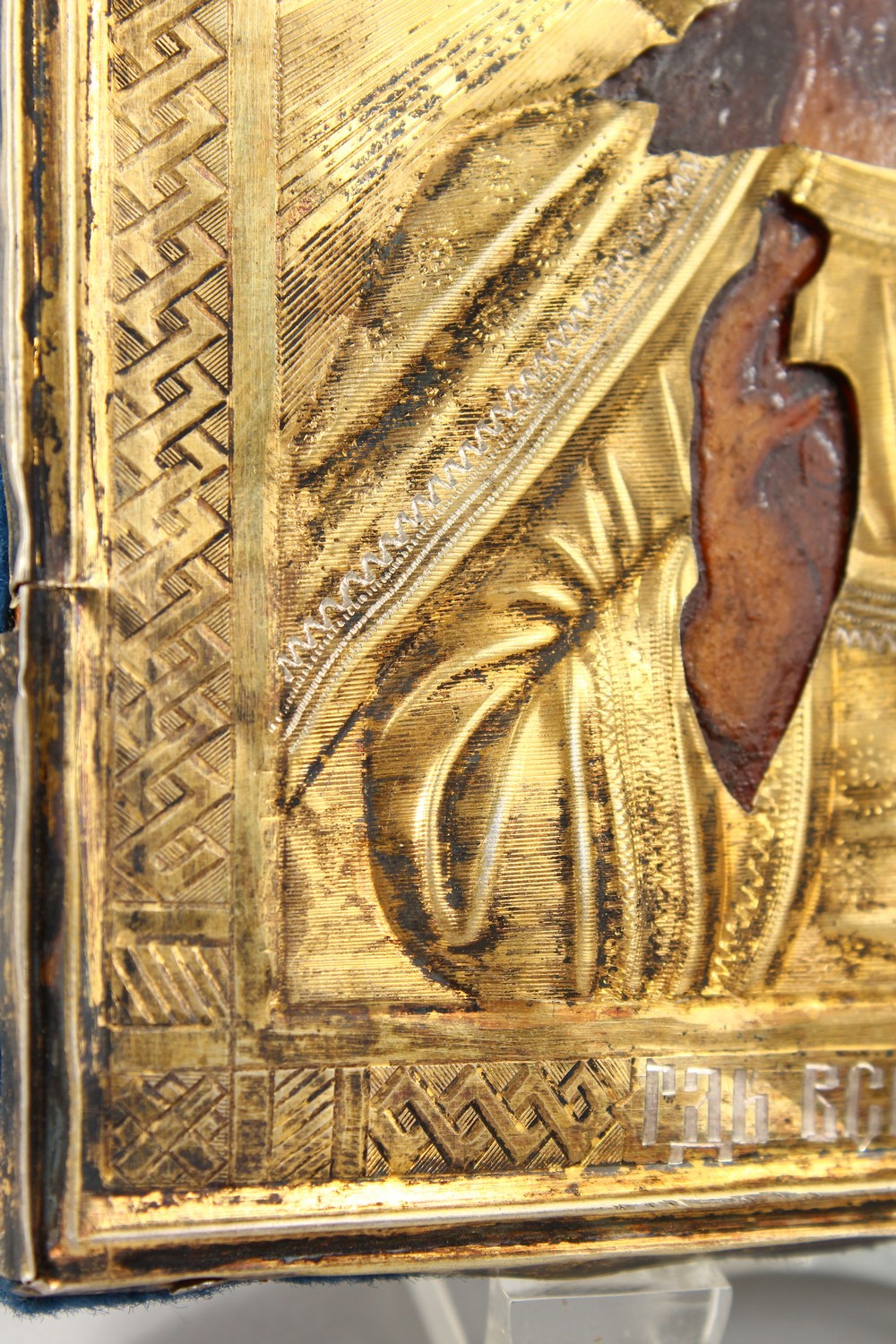 CHRIST, with silver gilt cover. Maker: E.Y. 84. 4.5ins x 3.5ins. - Image 10 of 15