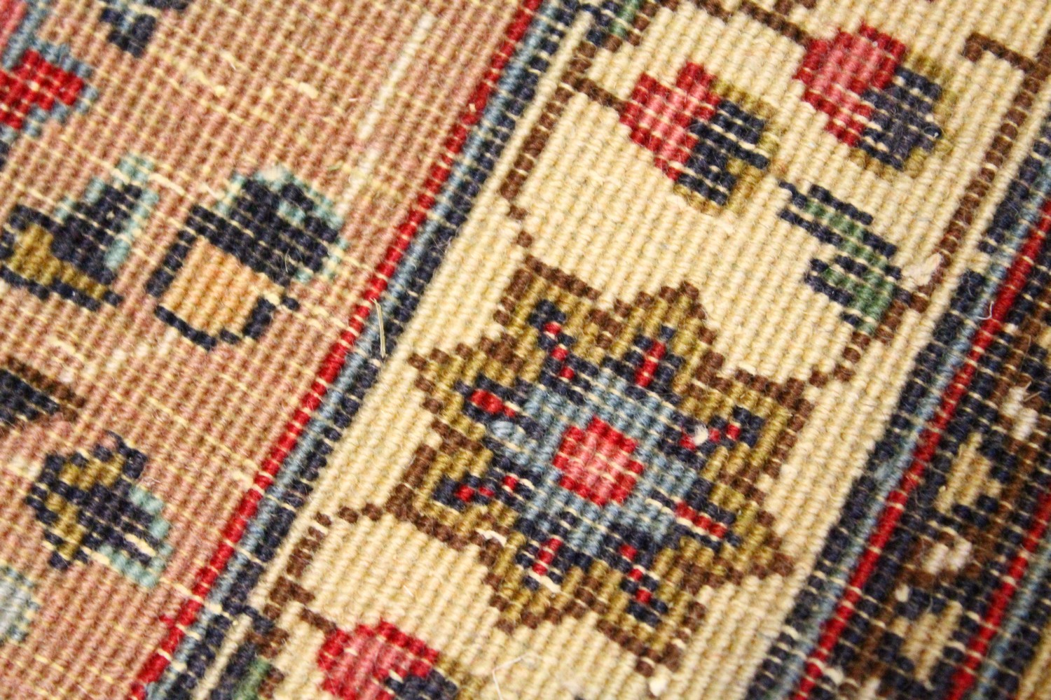 A GOOD PERSIAN CARPET, 20TH CENTURY, beige ground with central floral panel within a similar border. - Image 24 of 24