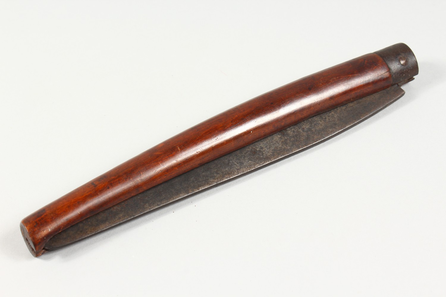 A 19TH CENTURY FRENCH FOLDING GARDENING KNIFE. 9.5ins long. - Image 6 of 6