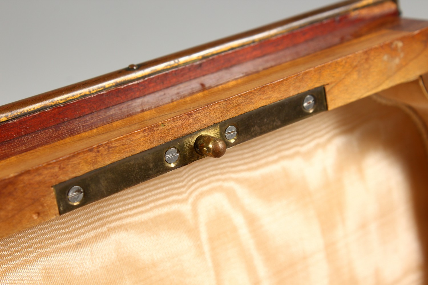 A GOOD 19TH CENTURY FRENCH INLAID JEWELLERY BOX by MILLELOT à PARIS, with crossbanded shaped top, - Image 7 of 11