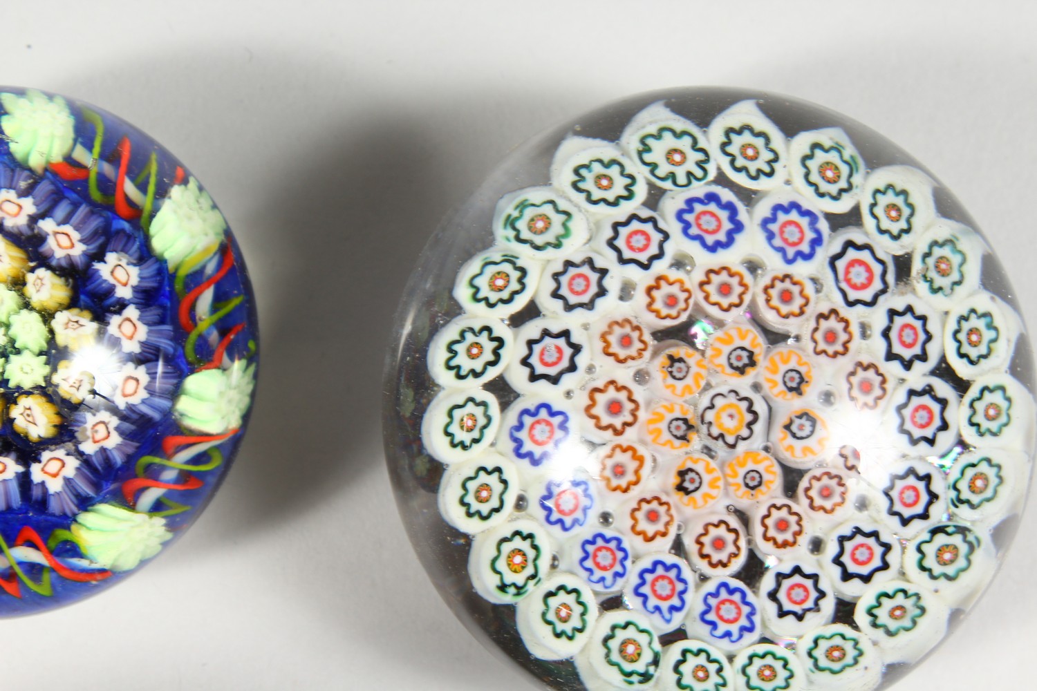 A COLLECTION OF THIRTEEN MILLEFIORI PAPERWEIGHTS. 3ins diameter and smaller. - Image 7 of 25