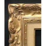 20th Century French School. A Carved Giltwood Frame, 9.25" x 7.5", and another Painted Frame, 8.5" x
