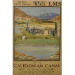 After Tom Gilfillan (act.1932-1953) British. "On the Caledonian Canal", A Macbrayne's Steamers