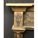 20th Century Italian School. A Gilt and Painted Temple Frame, 16" x 13".