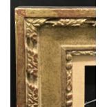 20th Century French School. A Gilt Composition Frame, with Fabric Slip, 18.5" x 13.25", without