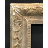18th Century French School. A Louis Style Carved Giltwood Frame, 15.5" x 9".
