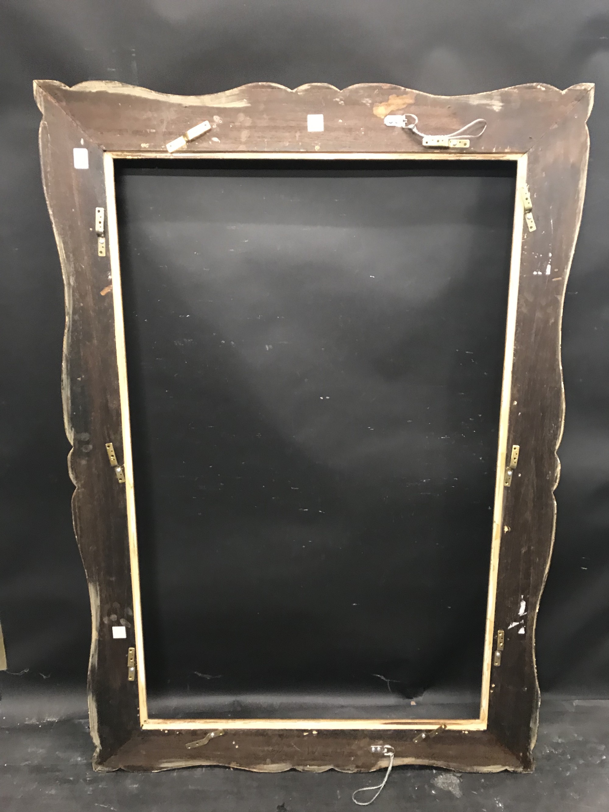 20th Century French School. A Carved Giltwood Frame, 45.5" x 28.5". - Image 3 of 3