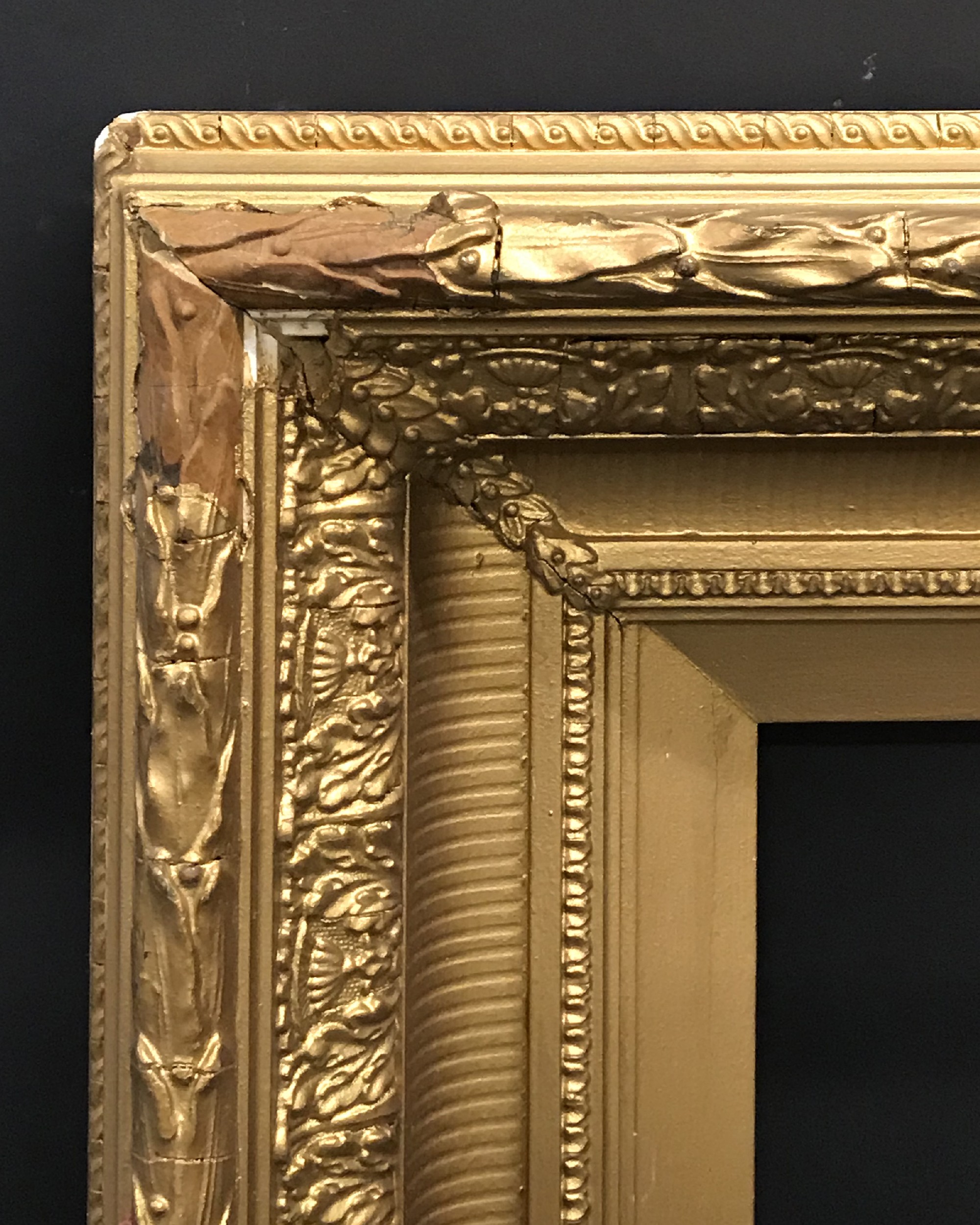 19th Century English School. A Gilt Composition Frame, 36" x 24".