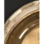 19th Century English School. A Gilt Composition Frame, Oval, 8.5" x 6.5", and another Oval Frame,