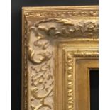 20th Century English School. A Gilt Composition Frame, with Swept Centres and Corners, 49" x 30".